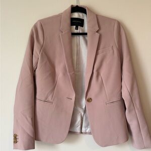 Banana Republic Pink Tailored Skirt Suit Set
